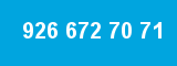 926 672 70 71 926 672 70 71